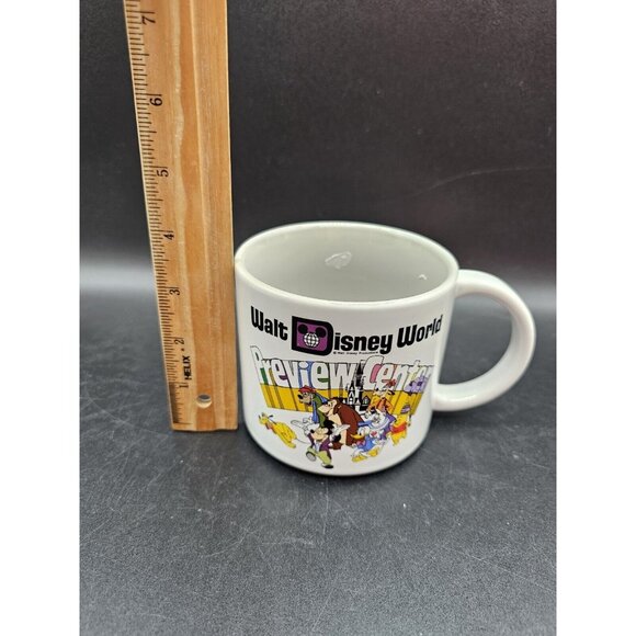 New Walt Disney World Mickey & Friends Retro Preview Center 50th Anniversary Mug - Picture 10 of 11